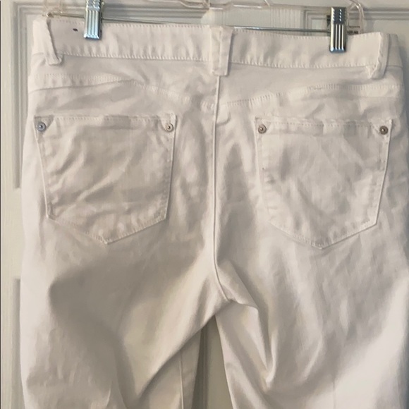 White five pocket crop jeans - Picture 2 of 5